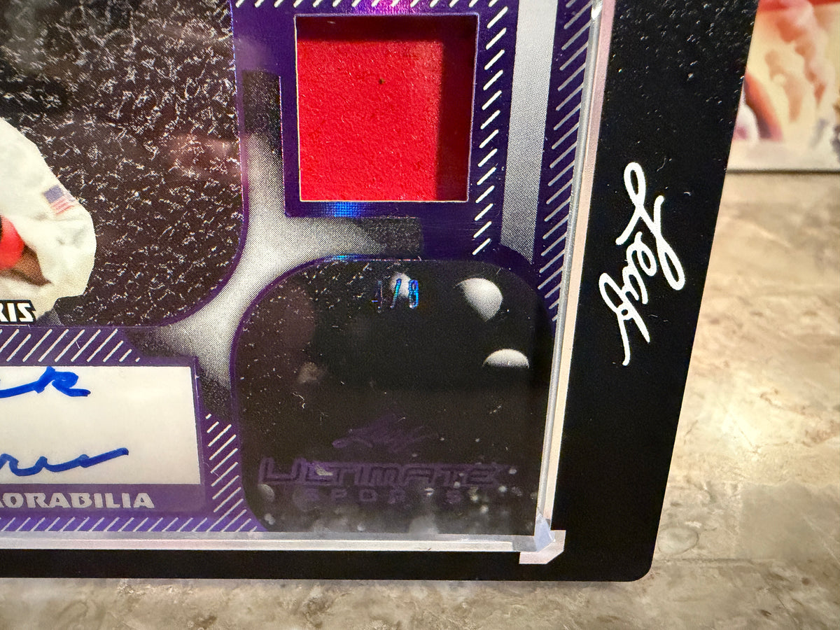 Chuck Norris 2026 Leaf Ultimate Sports Auto Memorabilia Game-Used /8