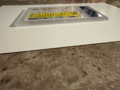 Greg Maddux #7OT PSA Graded Mint 9 (1987 Topps Traded)