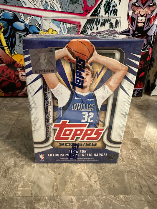 2025-2026 Topps Basketball Blaster/Value Box - Ships Same or Next Day