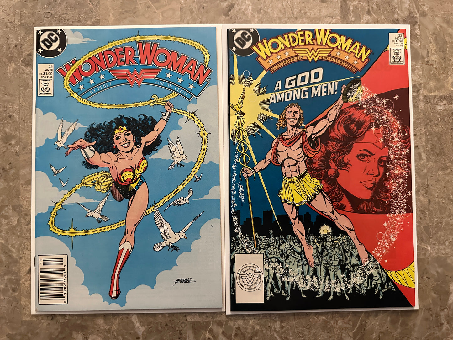 Wonder Woman #14-19,21-24, Annual #1 (DC 1987) - Higher Grade