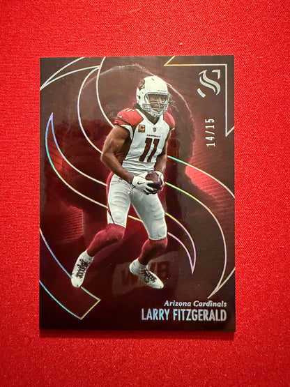 Larry Fitzgerald 2025 Panini Silhouette Football Base /15 #37