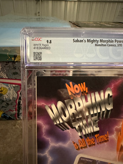 Saban's Mighty Morphin Power Rangers #4 CGC 9.8 WP (1995 Hamilton Comics)