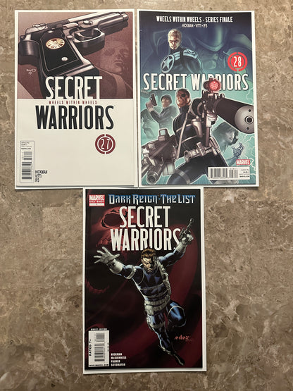 Secret Warriors #1-15,20-28 + One Shot Lot of 25 (2009 Marvel)