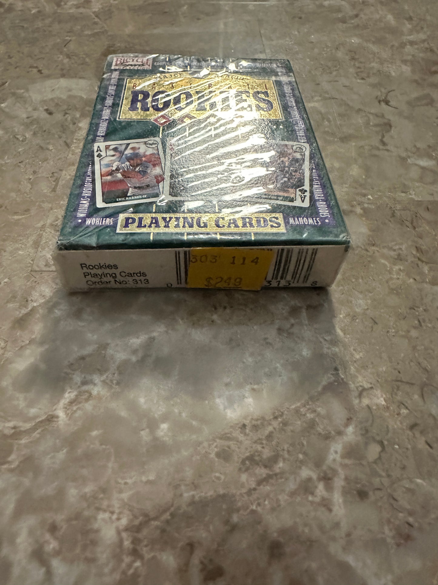 1992 Baseball Rookies Playing Cards (Bicycle) - Factory Sealed