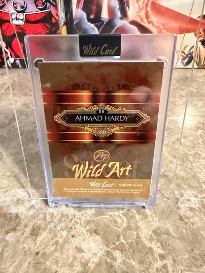 Ahmad Hardy 2026 Wild Card Wild Art 1/1