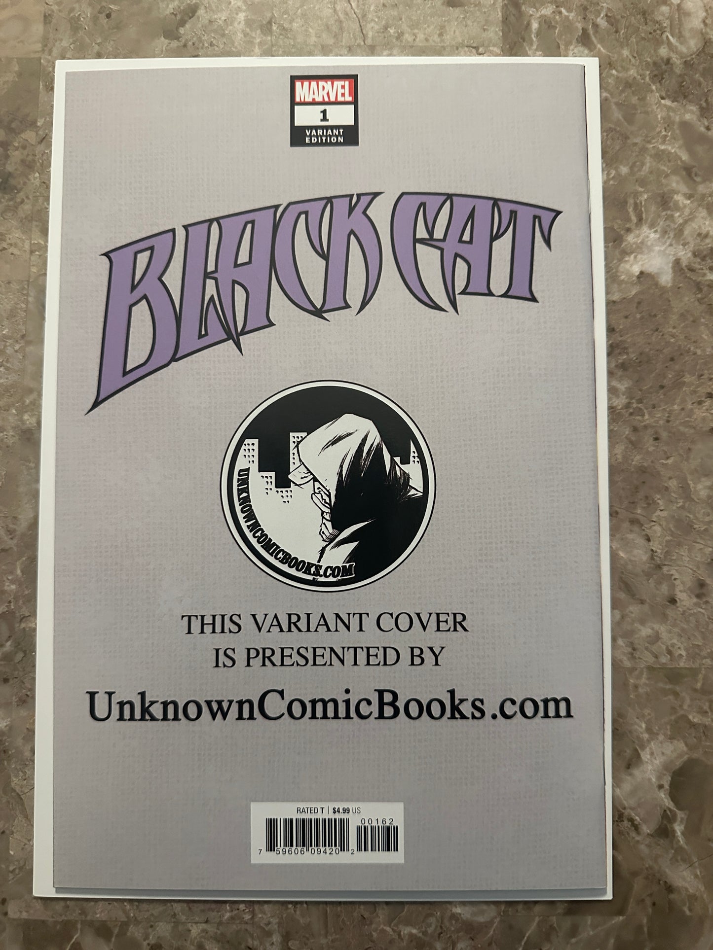 Black Cat #1 Unknown Comics Edition D Parel Cover NM (2019 Marvel)