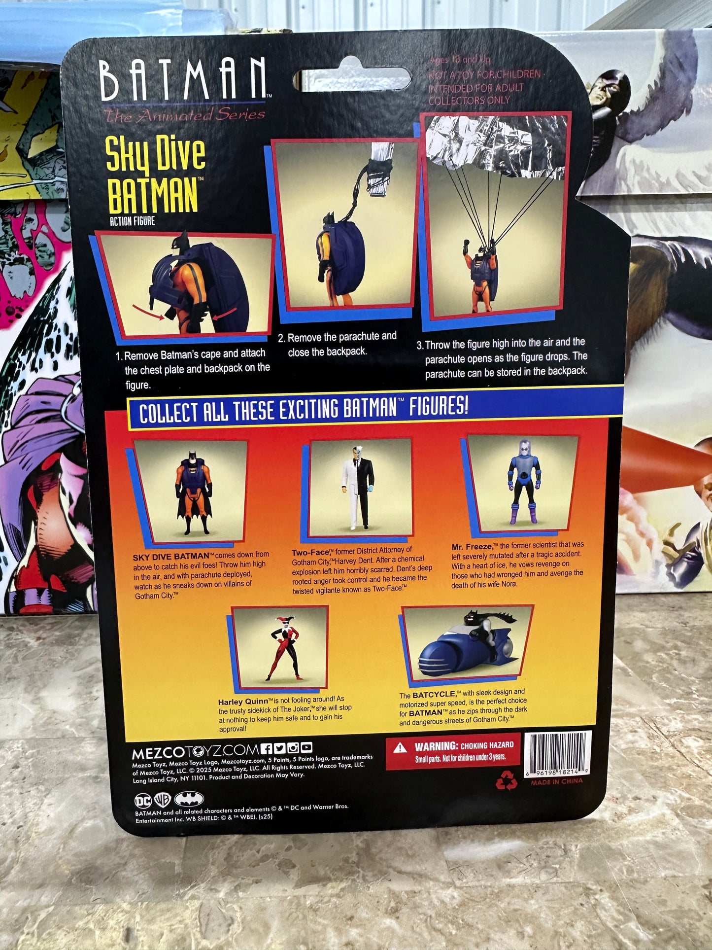 Batman: The Animated Series 5 Points Series 2 Sky Dive Batman