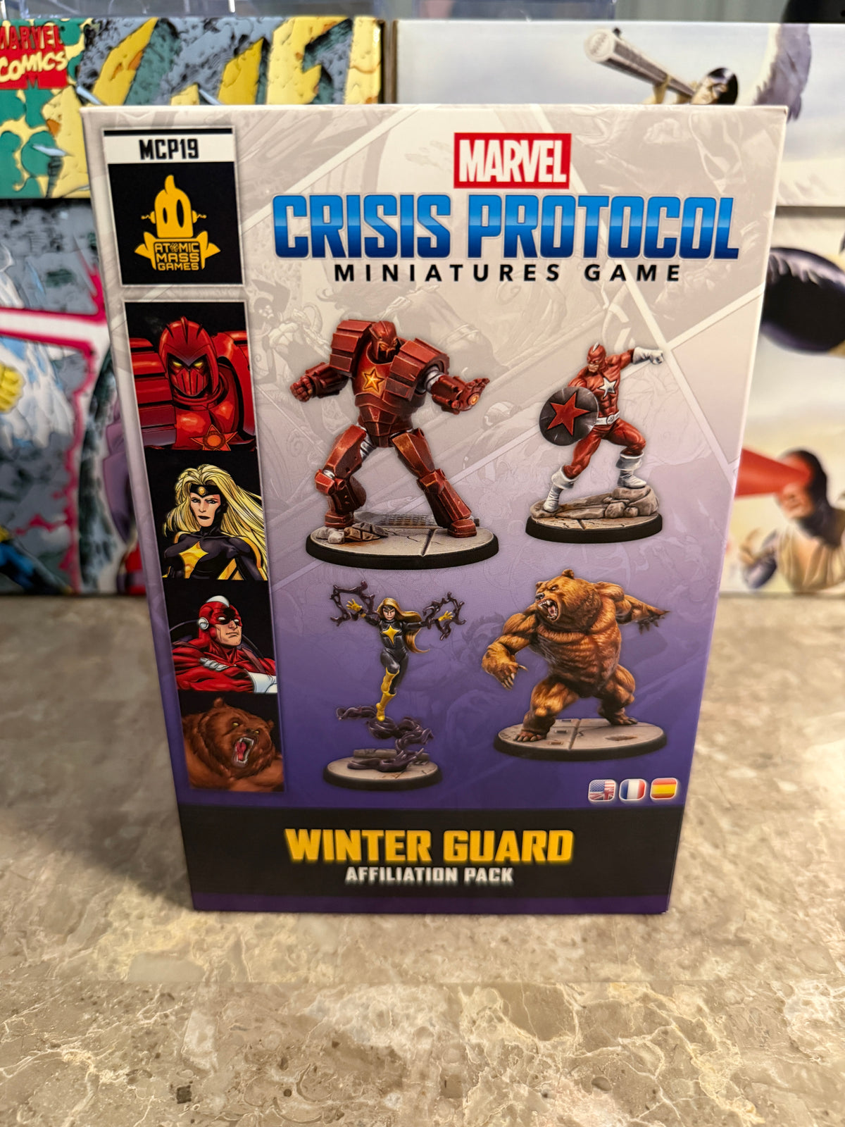 Marvel: Crisis Protocol – Winter Guard Affiliation Pack (Atomic Mass Games)