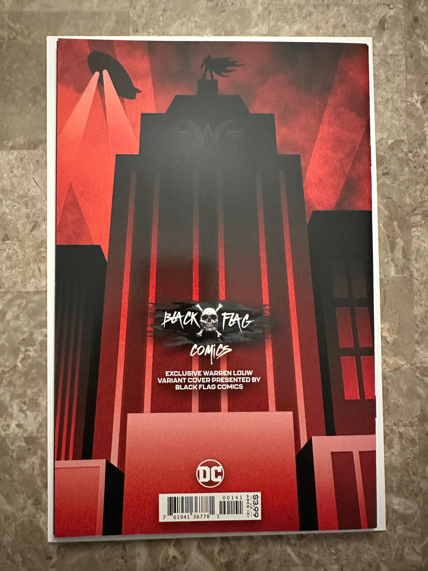 Batman the Adventures Continue #1 Black Flag Variant NM- 9.2 (DC 2020)