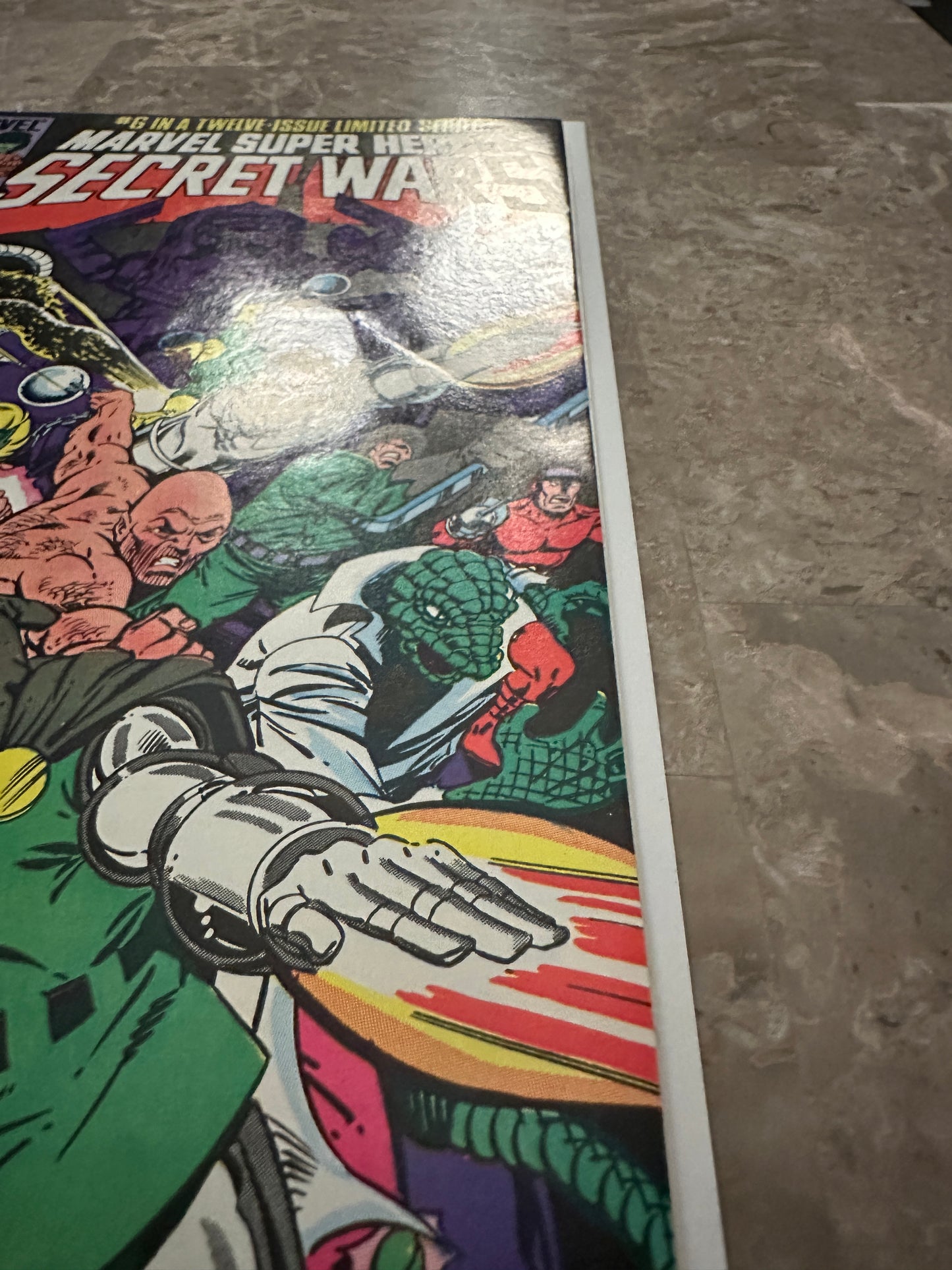 Marvel Super Heroes: Secret Wars #6 VF- 7.5 (Marvel Comics 1984)