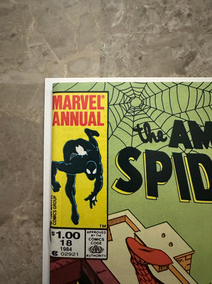 Amazing Spider-Man Annual #18 Newsstand VF/NM 9.0 (1984 Marvel)