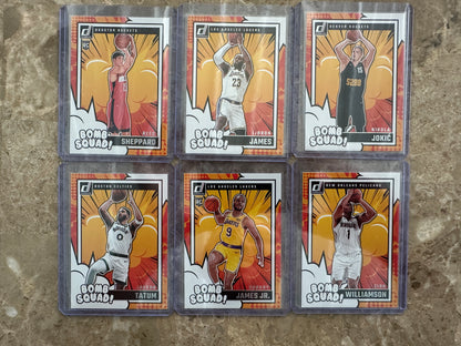2024 Panini Donruss Basketball Full Set #1-200 + Extras - Holos, Rated Rookies