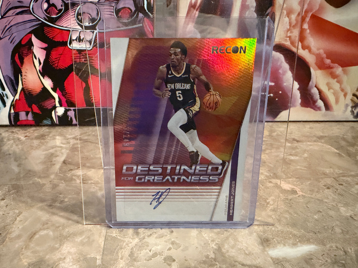 Herbert Jones 2022-23 Panini Recon Destined For Greatness Auto /149