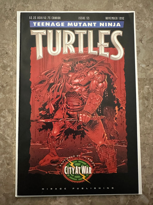 Teenage Mutant Ninja Turtles #53 FN/VF 7.0 (1992 Mirage) - Nice copy for grade