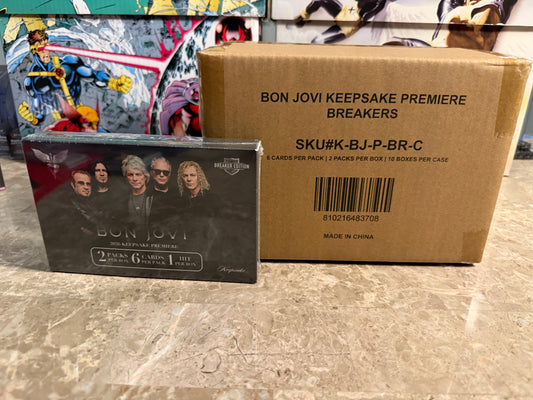 2026 Bon Jovi Keepsake Premiere Breaker 10-Box Case