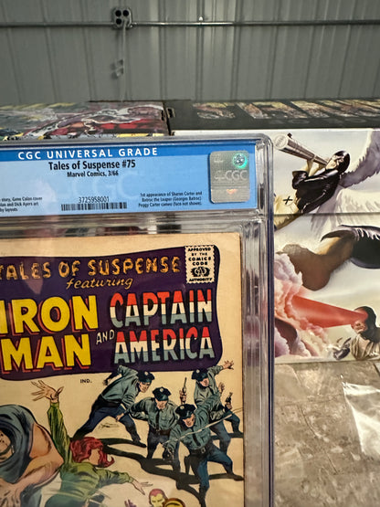 Tales of Suspense #75 CGC 5.5 OWP (1966 Marvel)