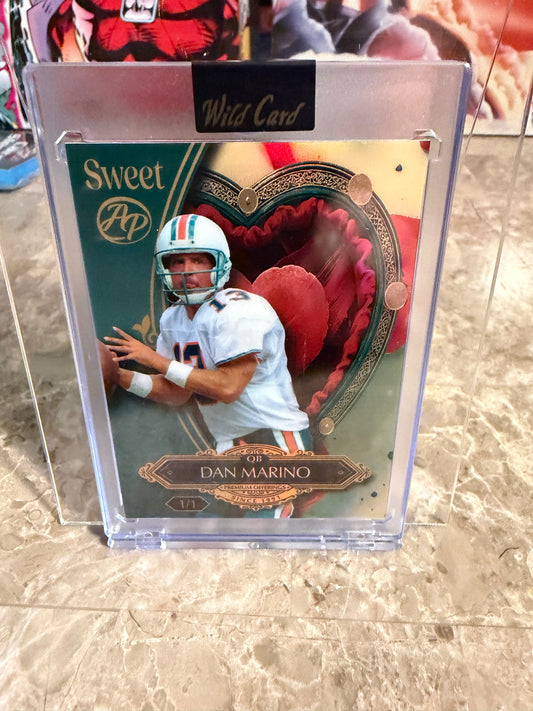 Dan Marino 2026 Wild Card Wild Art 1/1