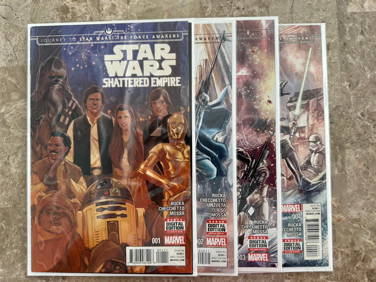 Journey to Star Wars The Force Awakens Full Set (Marvel 2015)