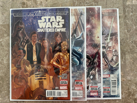 Journey to Star Wars The Force Awakens Full Set (Marvel 2015)