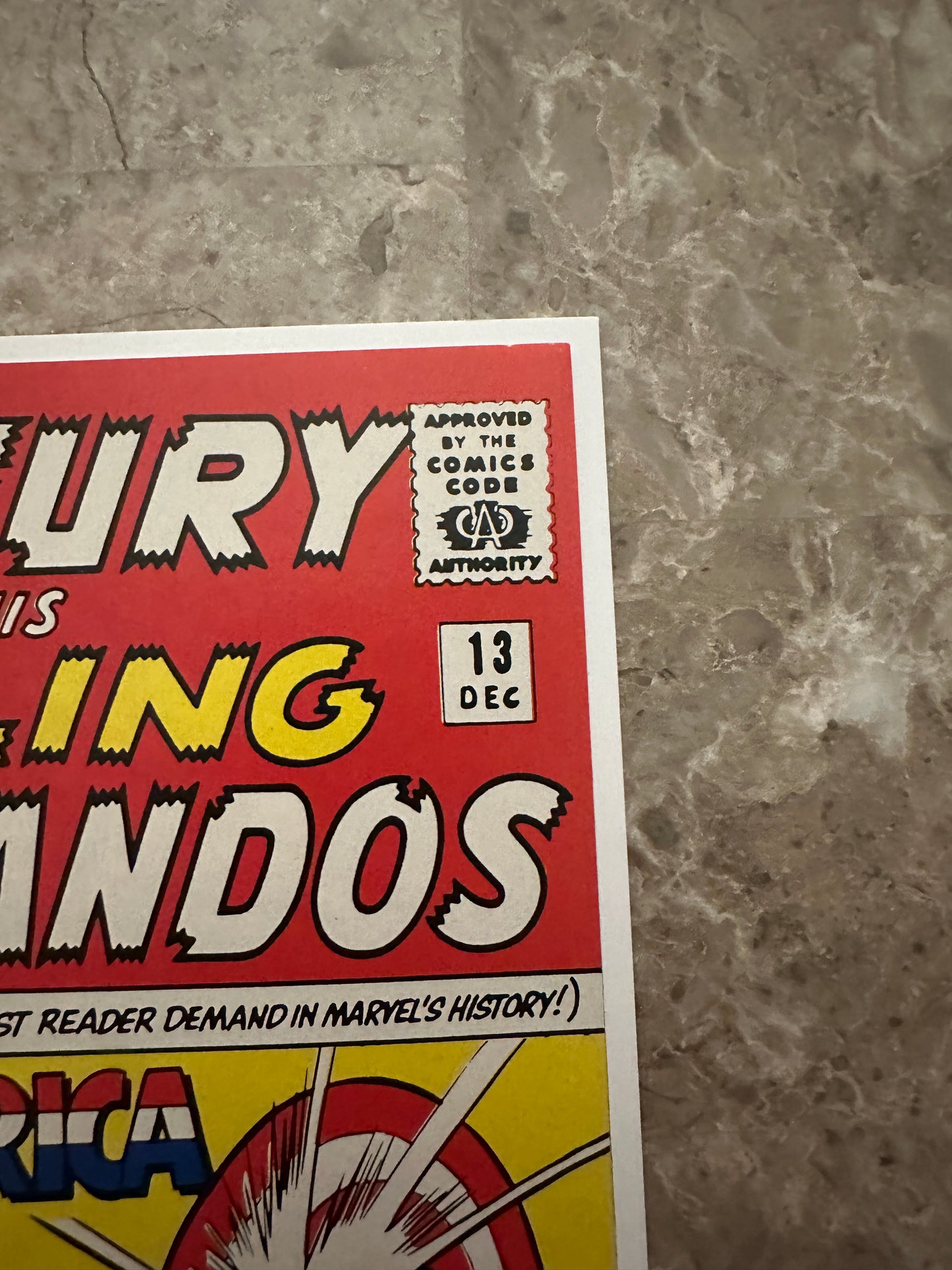 Sgt Fury #13 JCPenney Reprint NM 9.4-9.8 (1994 Marvel)