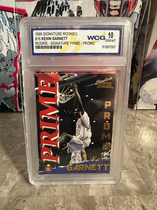 Kevin Garnett #16 WCG 10 Gem Mint (1995 Signature Rookies Promo)