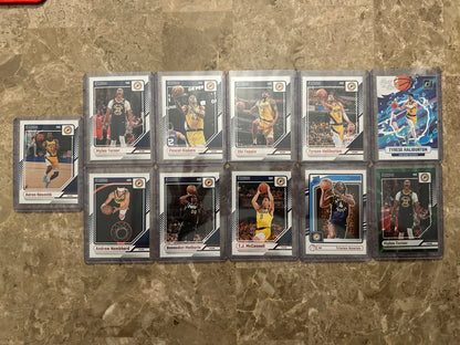 2024 Panini Donruss Basketball Indiana Pacers Team Set (11 cards)
