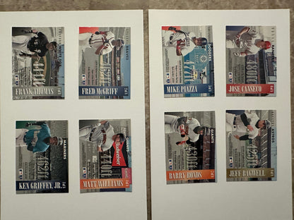 1995 Donruss Long Ball Leaders (8 card set) - Higher grade