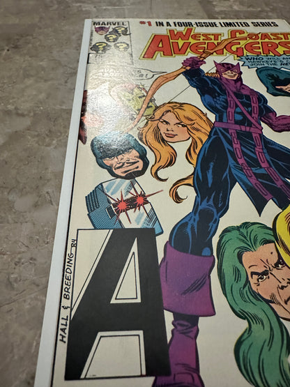 West Coast Avengers #1-4 Full Set High Grade (Marvel 1984)