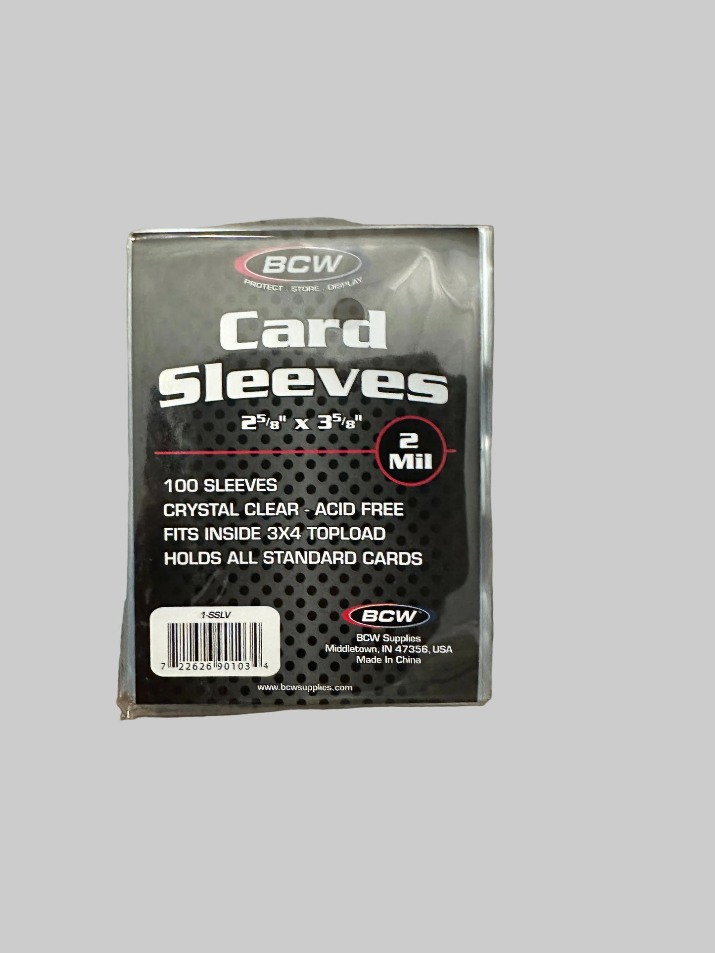 BCW Card Sleeves (100 Sleeve Pack)