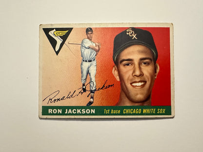1955 Topps RON JACKSON #66 Rookie Card RC - Chicago White Sox - Vintage