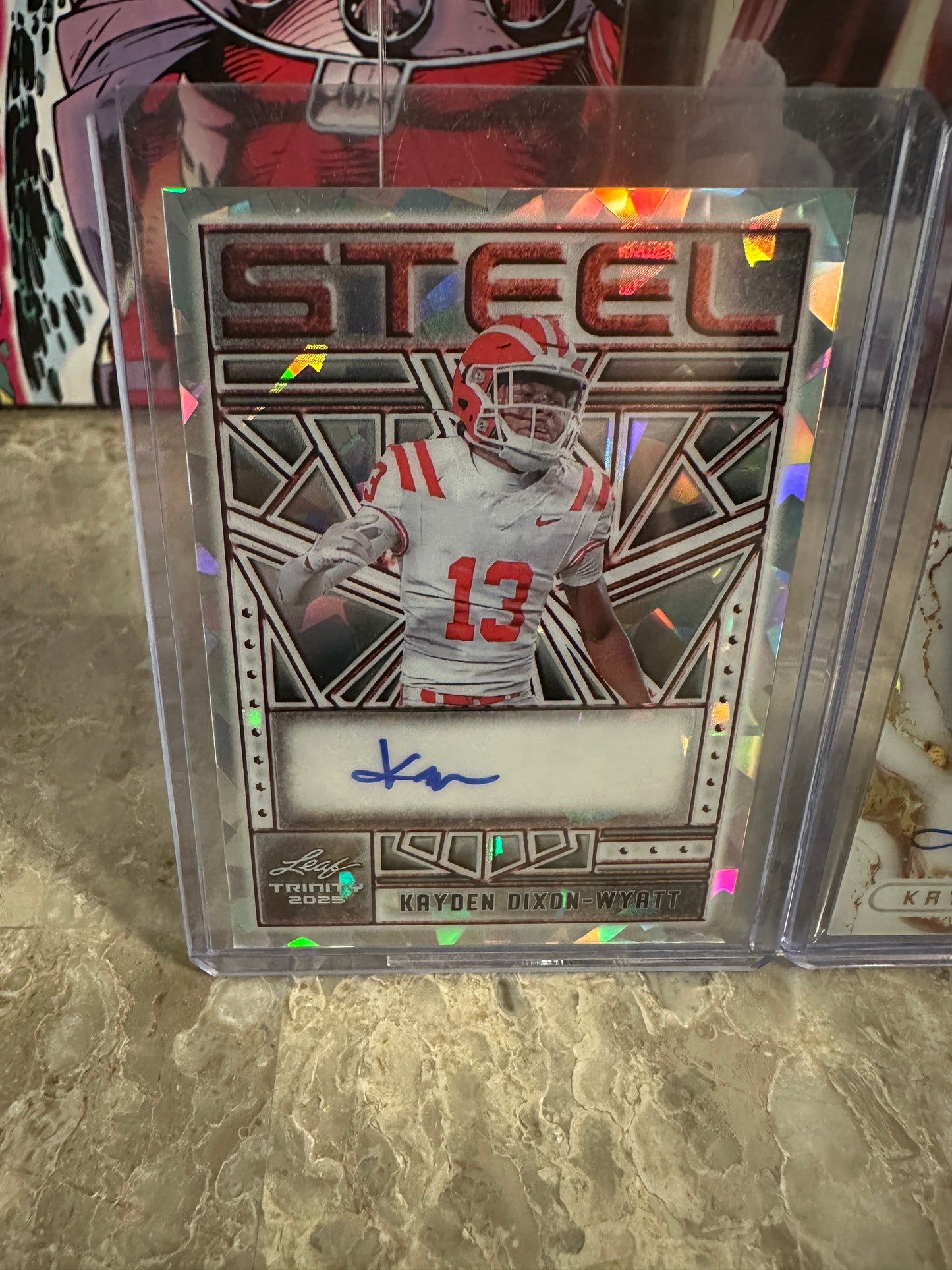 Kayden Dixon-Wyatt 2025 Leaf Trinity 1/1 & 2026 Leaf Optichrome /9 AUTO Lot - USC