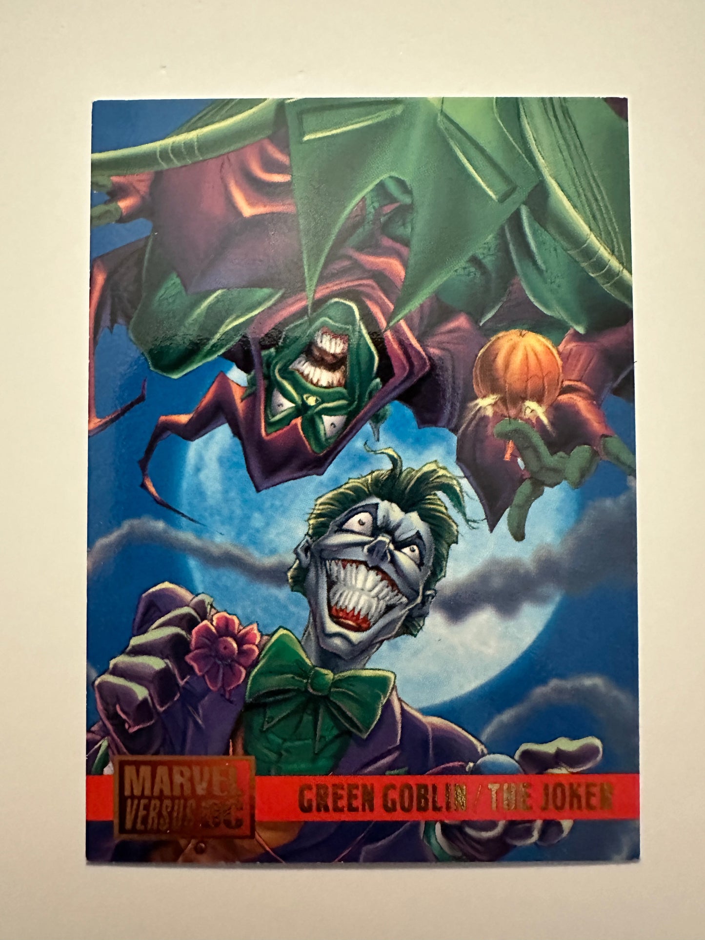 Green Goblin/Joker #95 (1995 Fleer DC vs. Marvel) - Higher grade