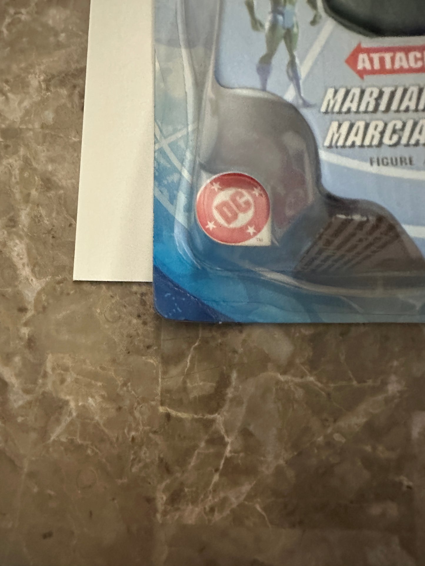 Justice League Animated Martian Manhunter Attack Armor (Kenner) - New Sealed