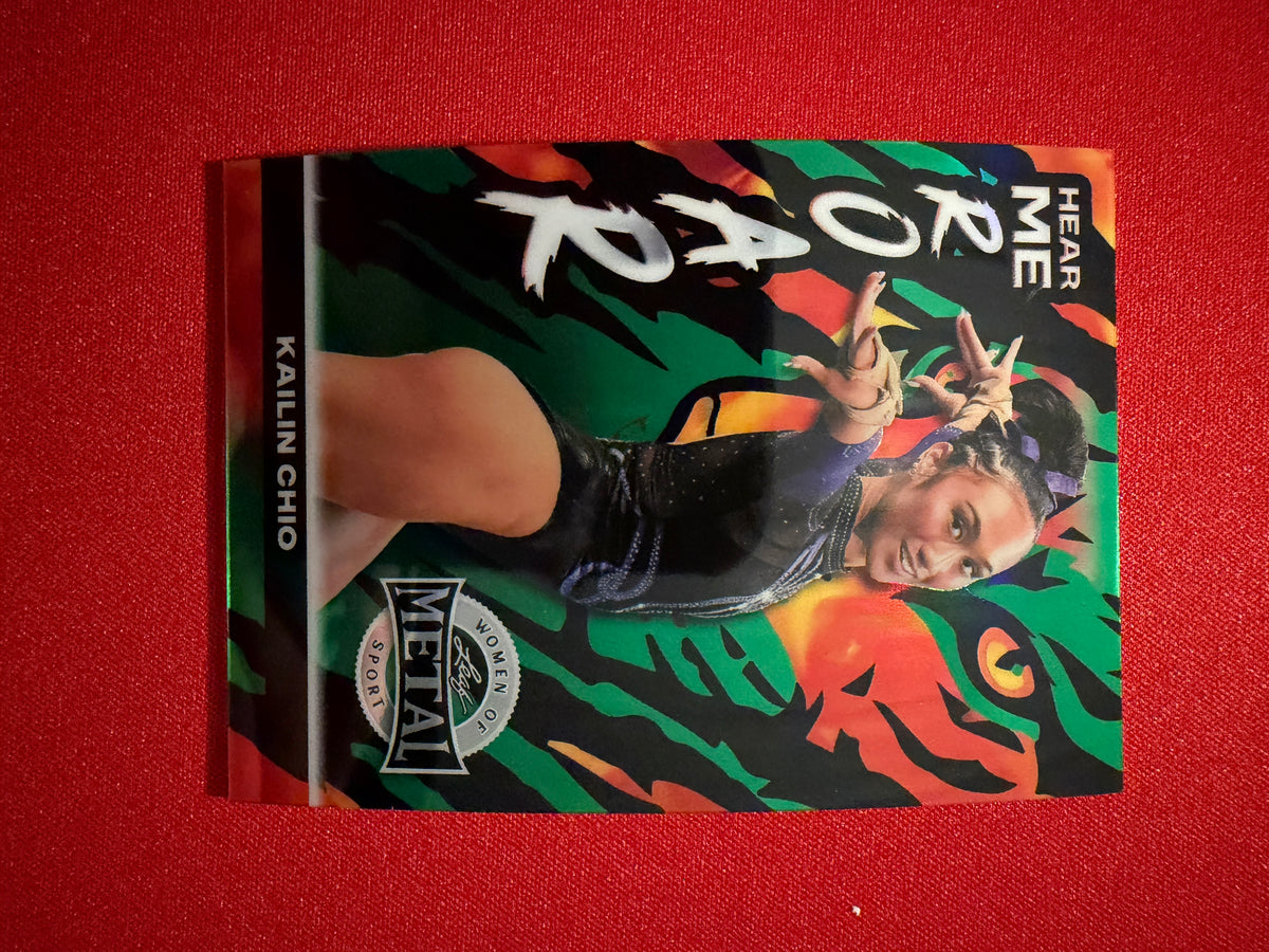 Kailin Chio 2026 Leaf Metal Women Of Sport Hear Me Roar Green /4