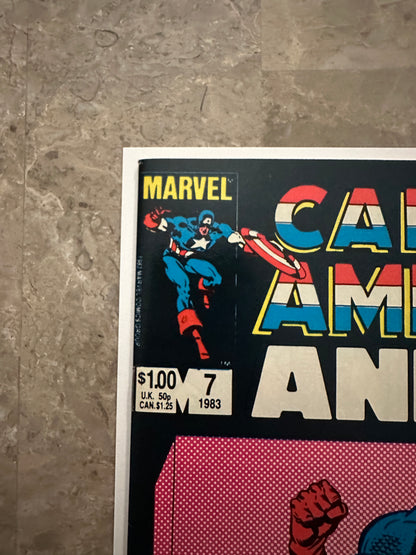 Captain America Annual #7 FN+ 6.5 (1983 Marvel) - Presents VF