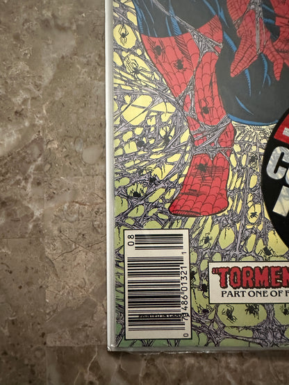 Spider-Man #1 Polybagged Barcode NM 9.4 (1990 Marvel Comics)