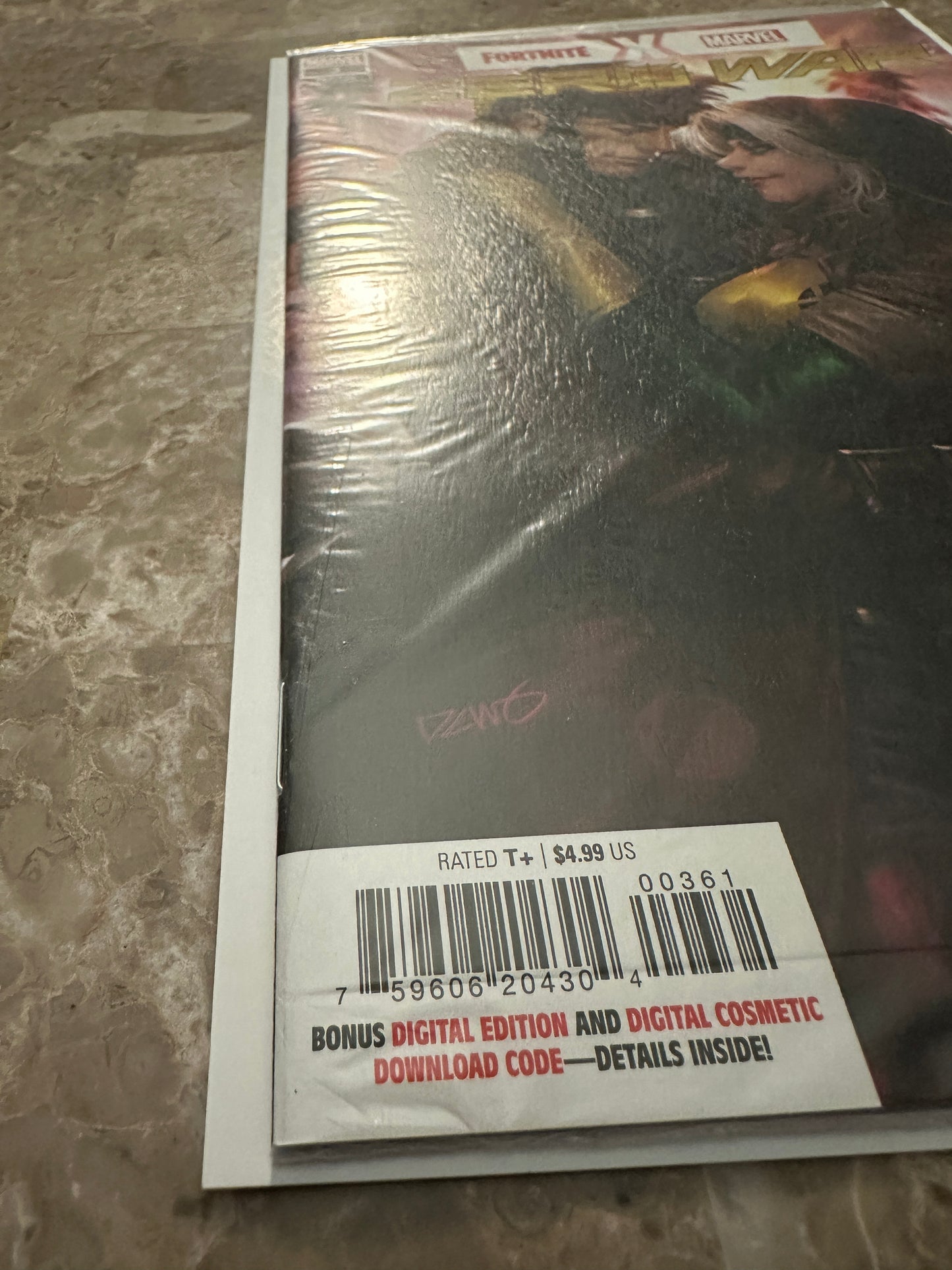 Fortnite x Marvel Zero War NM 9.4 (Marvel 2022) - Chew Variant, Polybagged