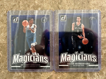 2024 Panini Donruss Basketball Full Set #1-200 + Extras - Holos, Rated Rookies
