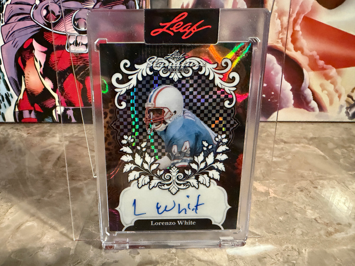 Lorenzo White 2026 Leaf Signature Series Base Auto White 1/1