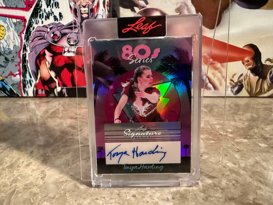 Tanya Harding 2026 Leaf Signature Series 80s Series Auto Pink 1/1