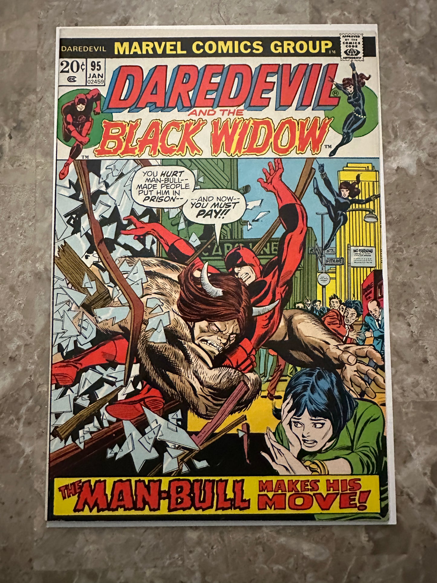 Daredevil #95 FN/VF 7.0 (1972 Marvel)