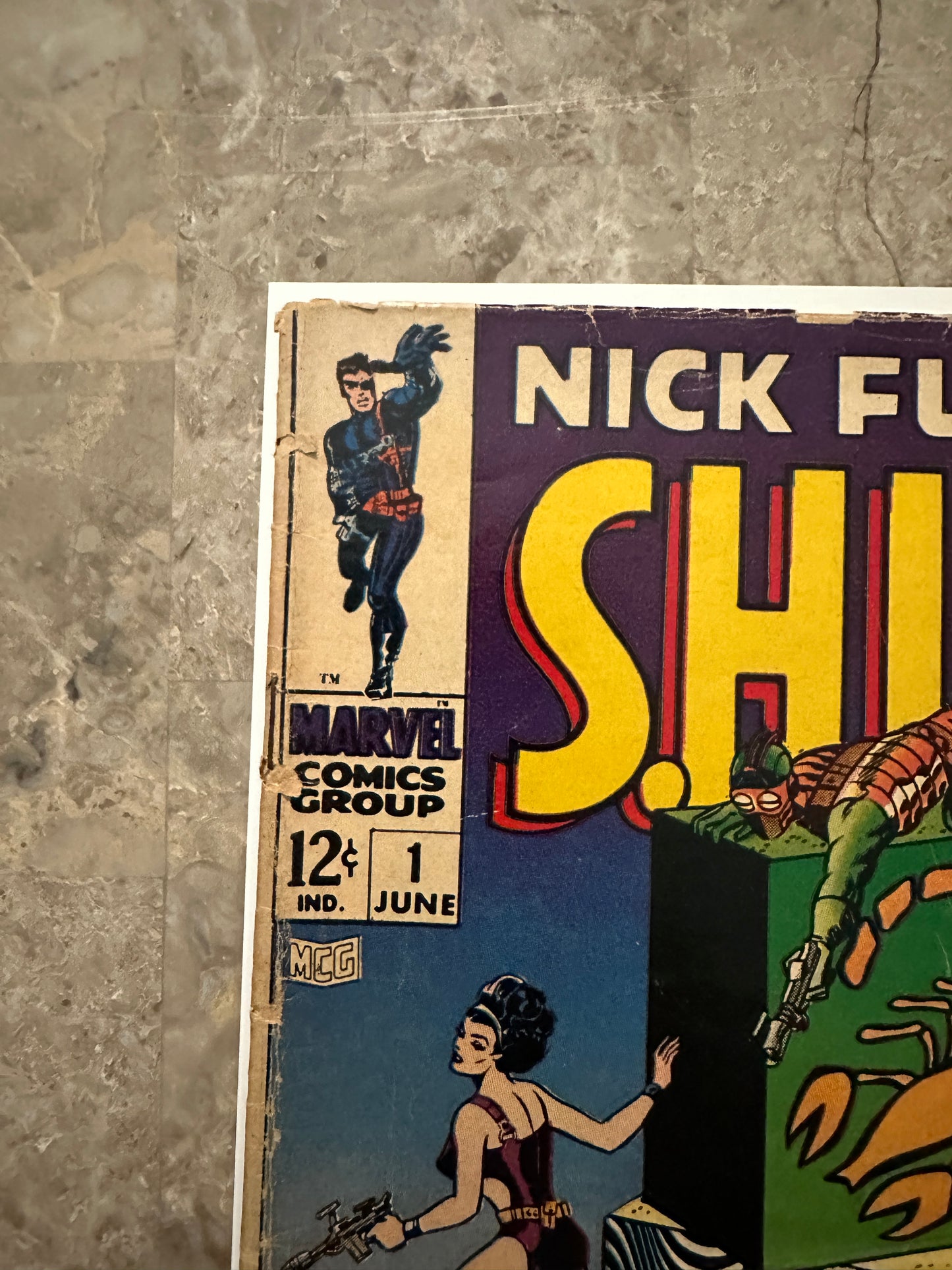 Nick Fury Agent of S.H.I.E.L.D #1 G 2.0 Low Grade (1968 Marvel)