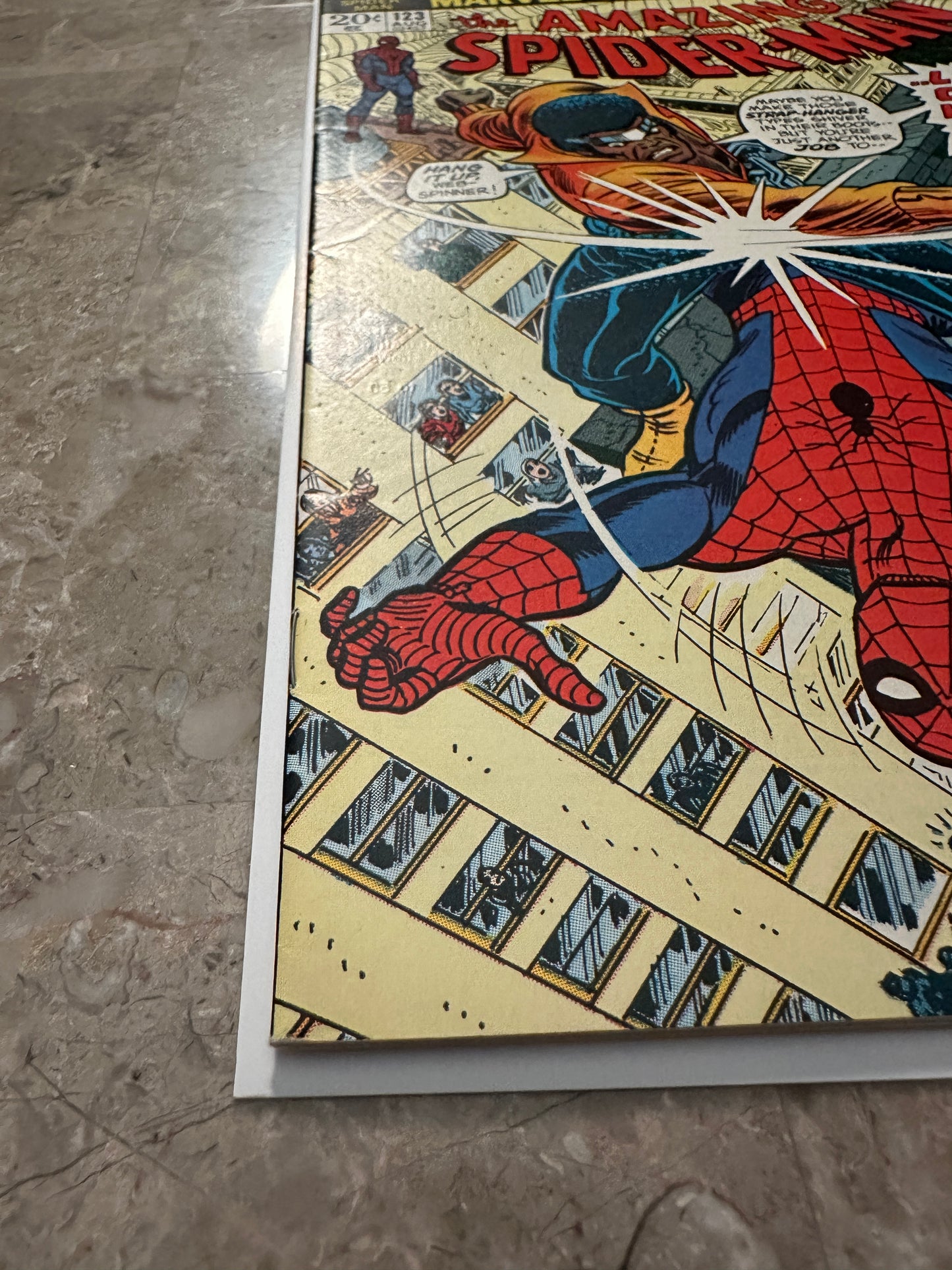Amazing Spider-Man #123 VF+ 8.5-9.0 (Marvel Comics 1973)