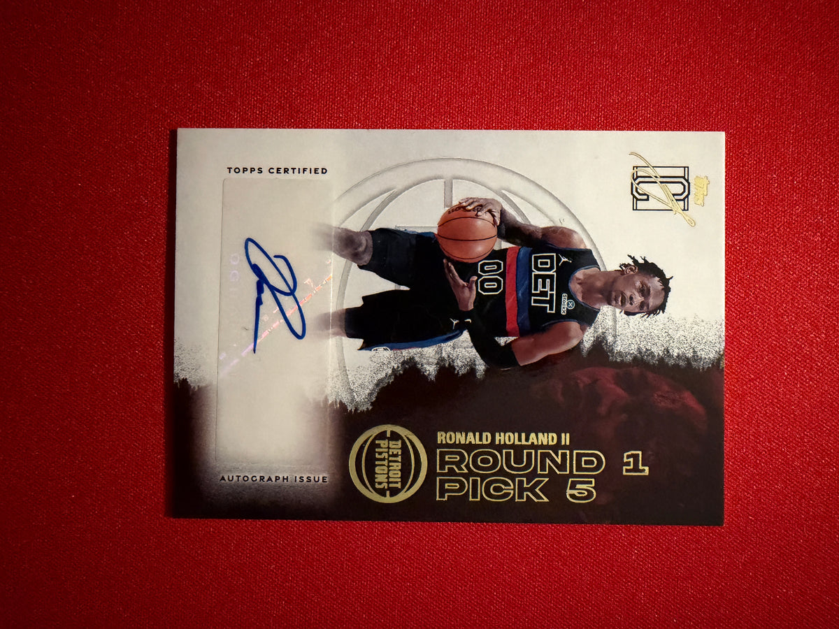 2025-26 Topps Signature Class Ronald Holland II Rookie RC Auto #VCA-RH