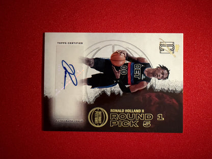 2025-26 Topps Signature Class Ronald Holland II Rookie RC Auto #VCA-RH