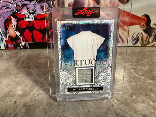 2026 Leaf Art of Sport Virtuoso Roy Campanella Patch Sparkle /4