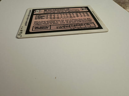 Ken Griffey Jr. #41T Porcelain Limited Edition Rookie Card (1989 Topps Traded)