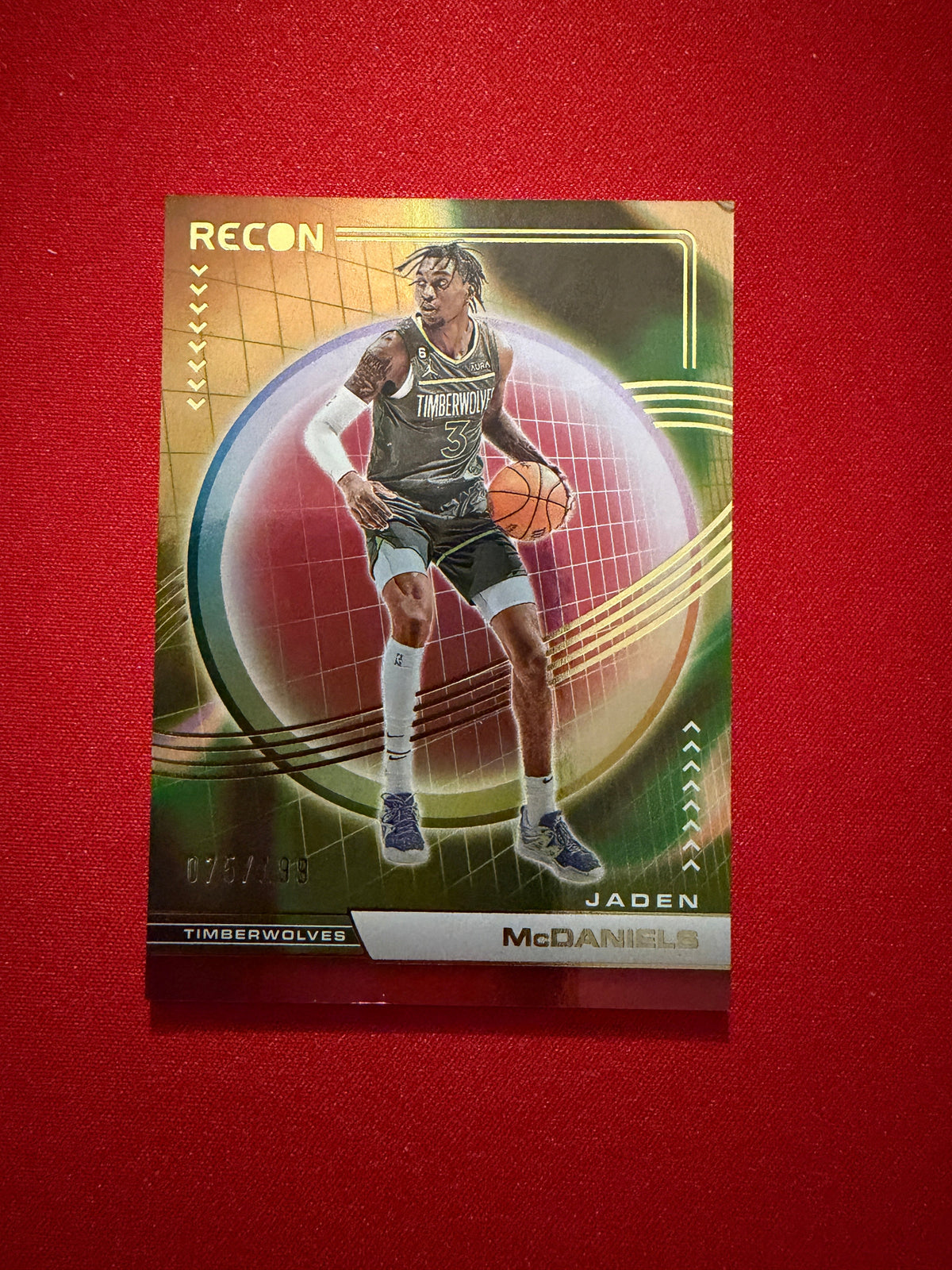 Jaden McDaniels 2022-23 Panini Recon Basketball /199 #162
