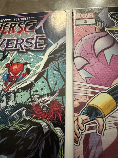 Spider-Verse vs. Venomverse #1 & 2 (Marvel Comics 2025)