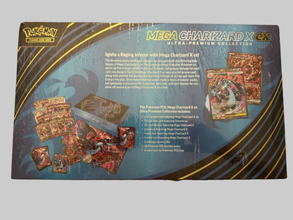 Pokemon Mega Charizard X EX Ultra-Premium Collection Brand New Factory Sealed